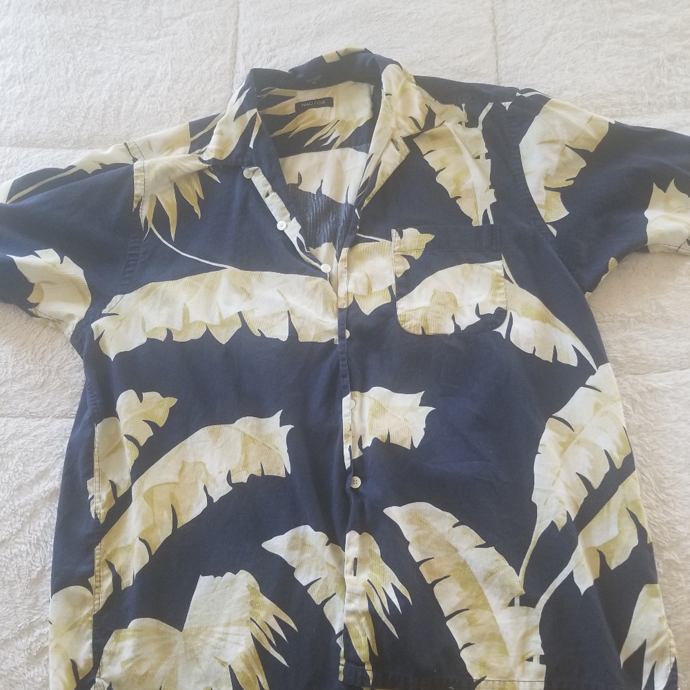 Nautica XL button up shirt